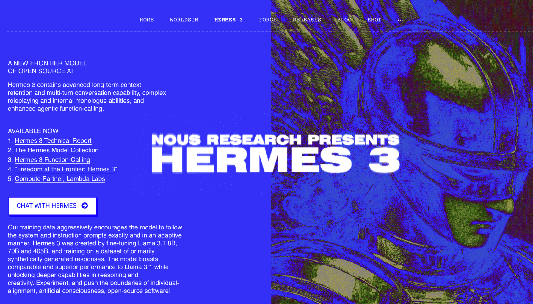 Hermes 3: Inteligencia Artificial Sin Censura